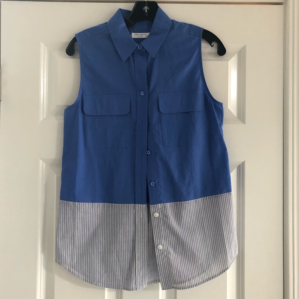 Equipment cotton shirt, size XS